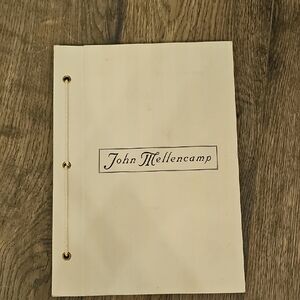 VINTAGE John Cougar Mellencamp Mr. Happy Go Lucky 2 CD Book Promo 1996 Bio Music